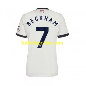 Camiseta Manchester United Beckham 7 Tercera Equipación 2024/2025